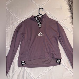 Adidas jacket; Size S; Purple